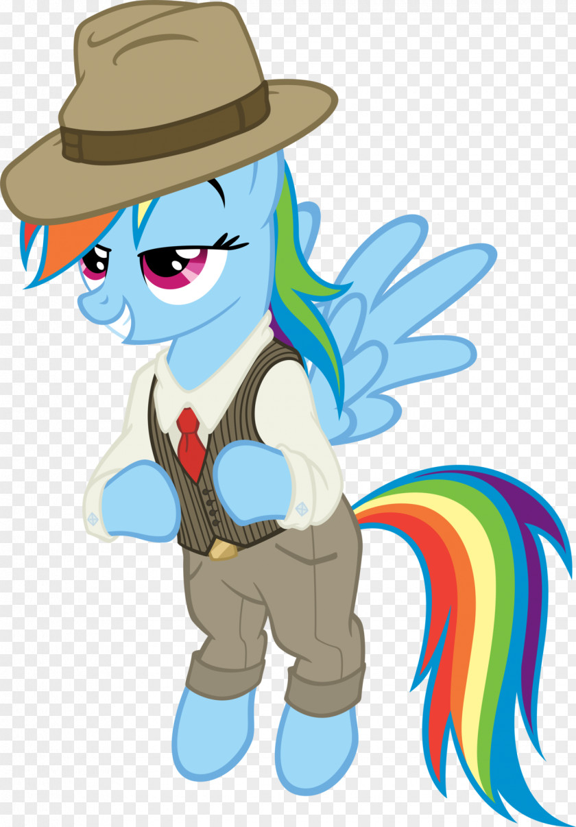 Colored Mane Pony Rainbow Dash Fashion Dress Clothing PNG