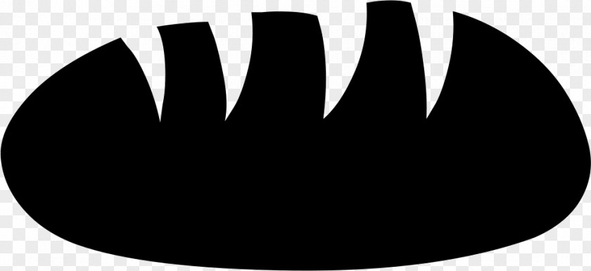 Loaf Bread Silhouette Food PNG