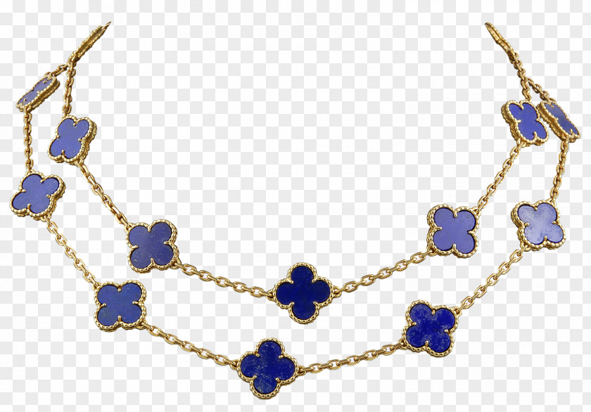 Necklace Blue Jewellery Sapphire Bead PNG
