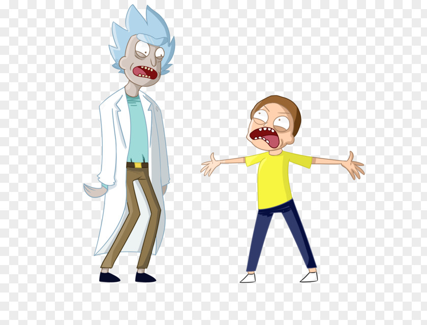 Rick Morty Human Behavior Illustration Costume Cartoon PNG