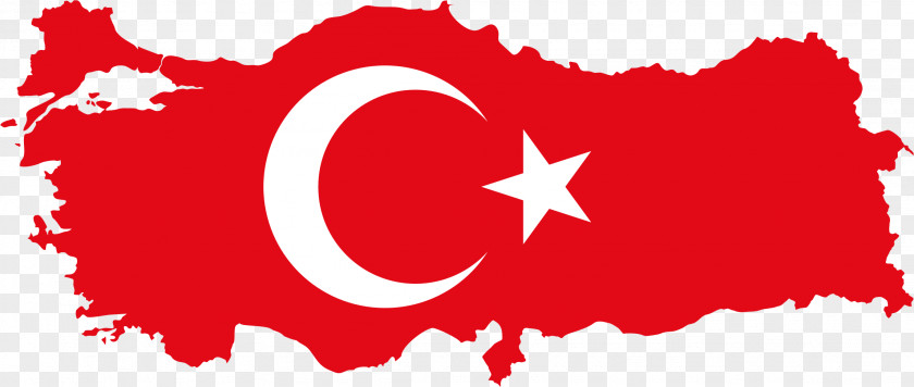 Turkey Flag Of Map Clip Art PNG