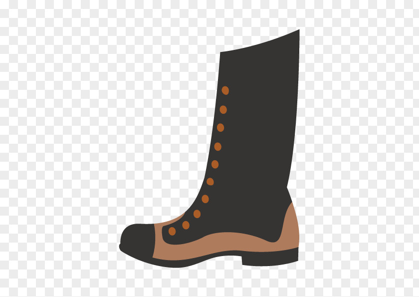 Vector Ms. Boots Boot Shoe PNG