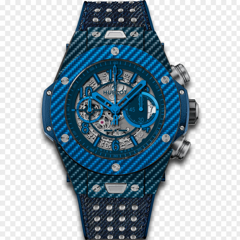 Watch Hublot Big Bang Aero BLUE Jewellery PNG