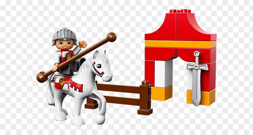 Brique Frame Lego Knights Tournament Duplo Knight 10568 Toy PNG
