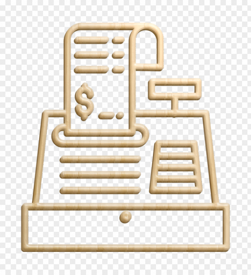 Cash Register Icon Payments Bill PNG