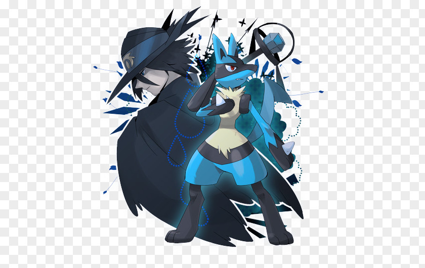 Lucario Aura Riolu Fan Art PNG