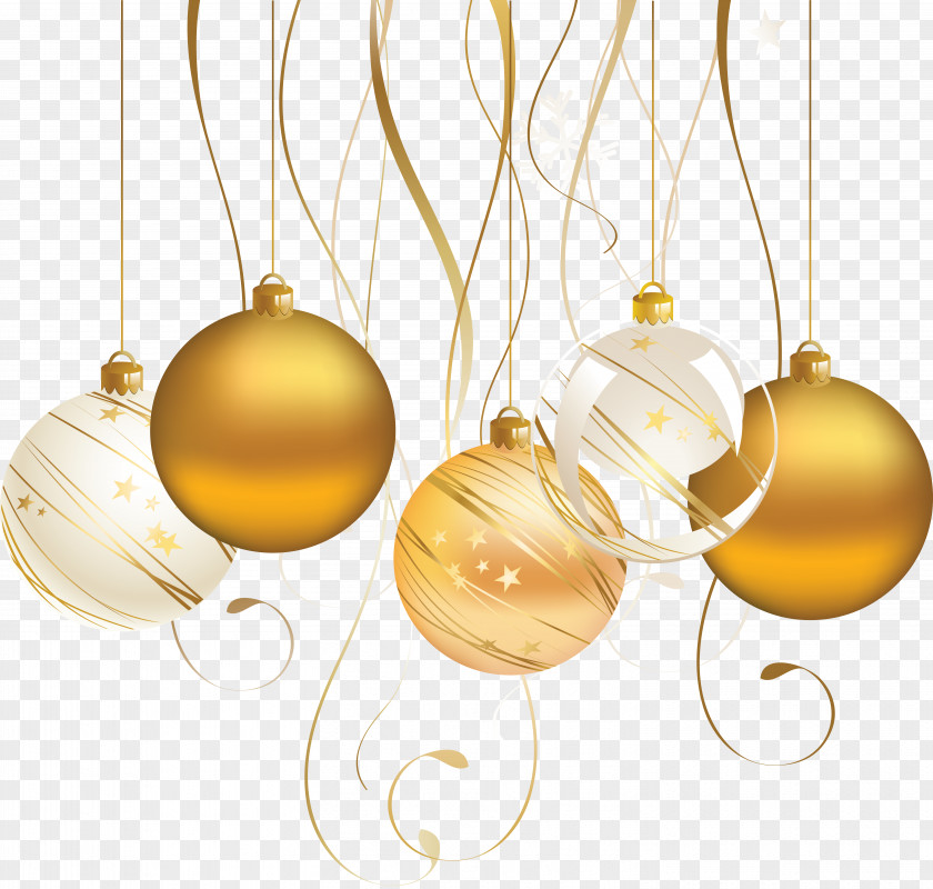Pearls Christmas Decoration Clip Art PNG