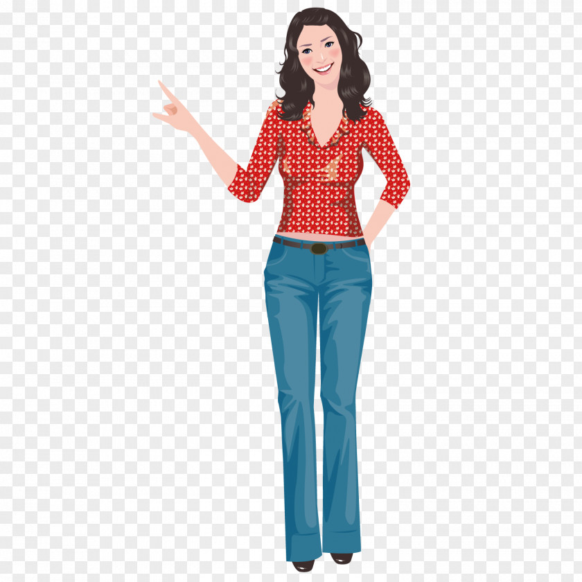 Slim Woman Clip Art PNG