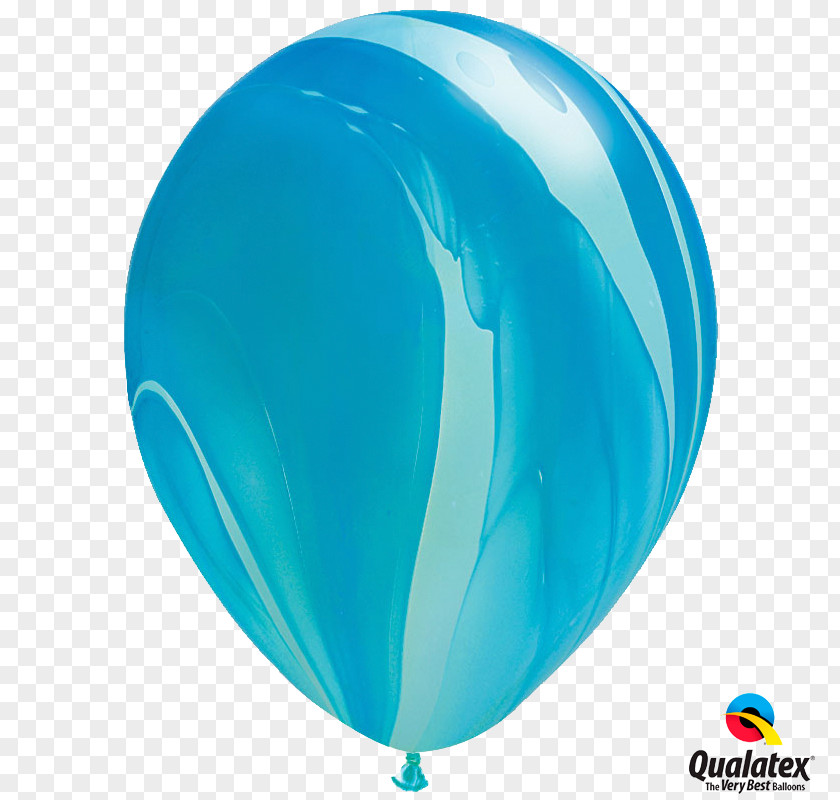 Balloon Toy Blue Rainbow Party PNG
