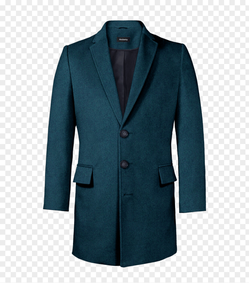 Blue Coat Overcoat Bespoke Tailoring Pea Wool PNG