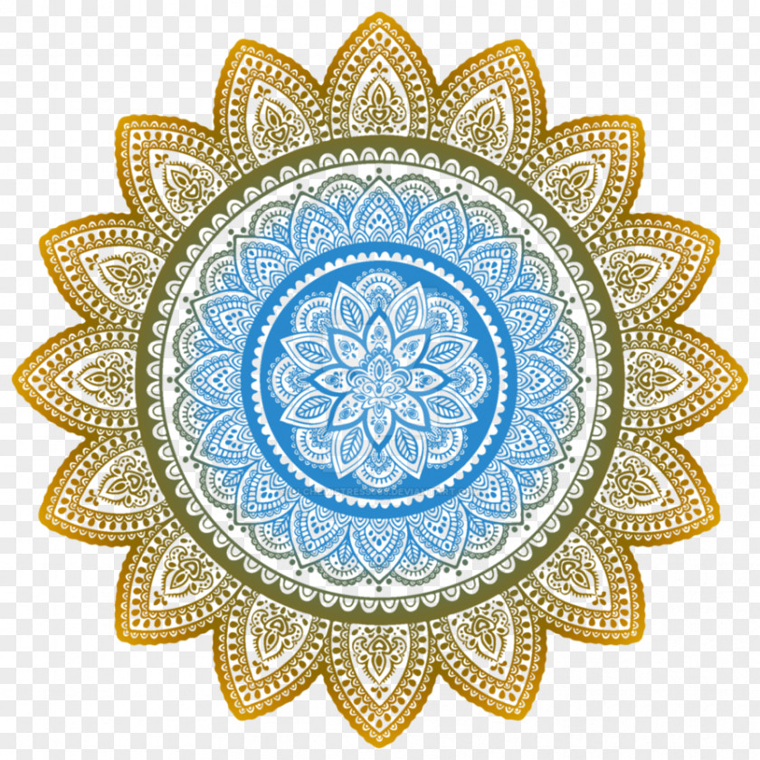 Mandala Coloring Book Pattern Ornament Motif PNG