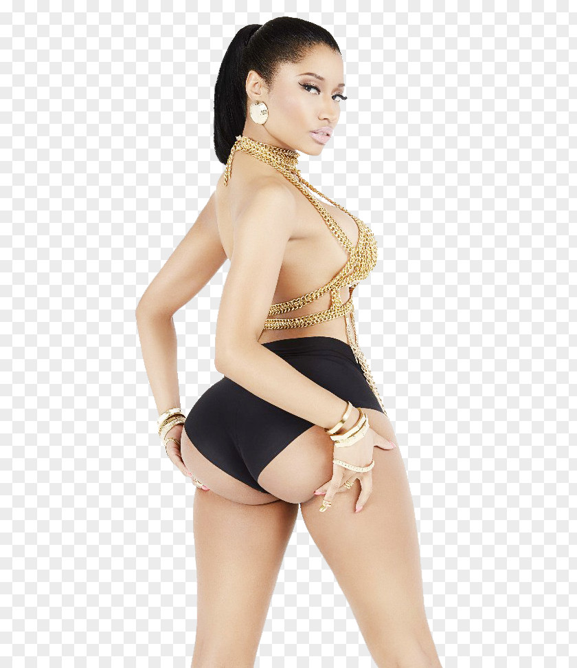 Model Nicki Minaj One-piece Swimsuit Waist Top PNG