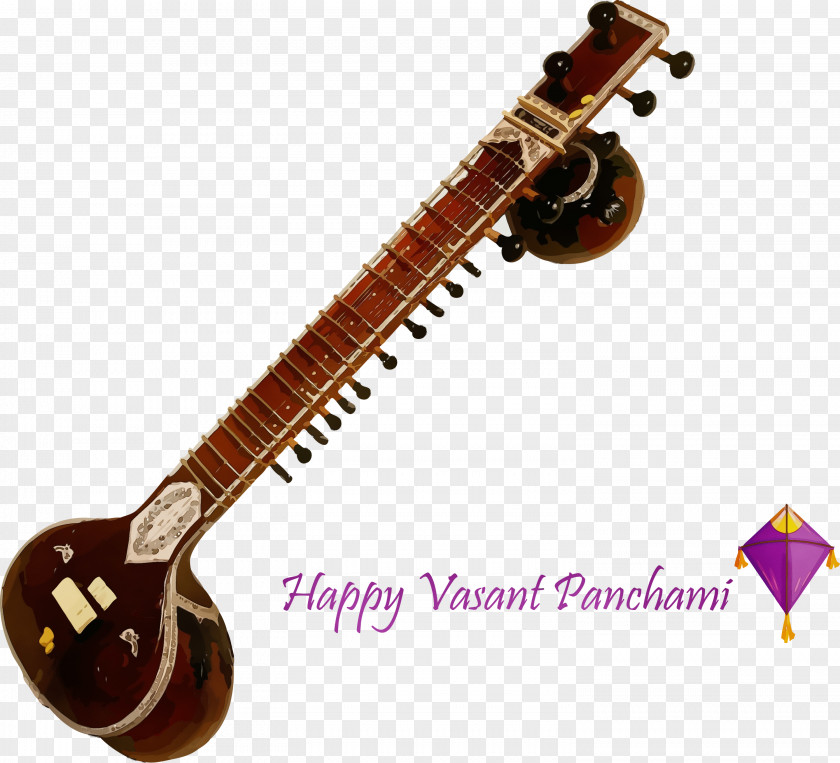 String Instrument Sitar Musical Plucked Instruments PNG