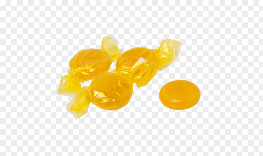 Yellow Candy Butterscotch Sugar Flavor Dessert PNG