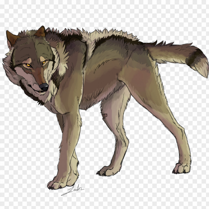 Dog Gray Wolf Red Drawing Pack PNG