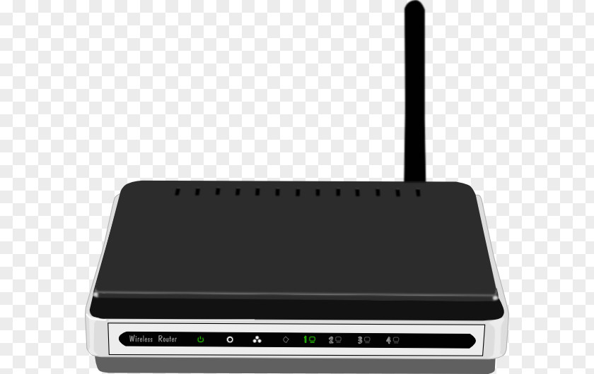 Free Wireless Cliparts Cable Modem Router DSL Clip Art PNG