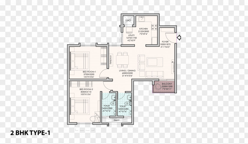 Highrise Residential District Floor Plan Balcony Mysuru Room PNG