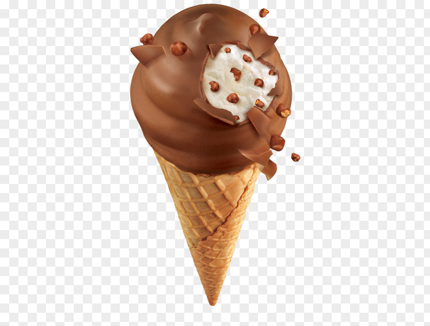 Ice Cream Chocolate Sundae Cones Milk PNG