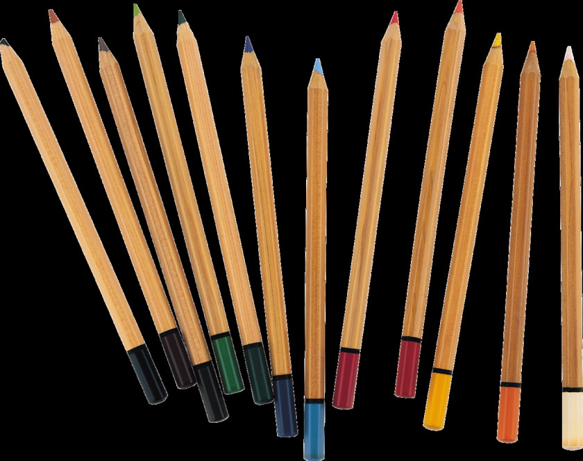 Pencil Colored Clip Art Image PNG