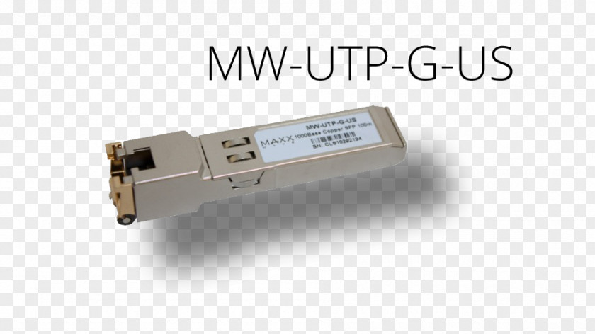 Small Form-factor Pluggable Transceiver Gigabit Ethernet Twisted Pair PNG