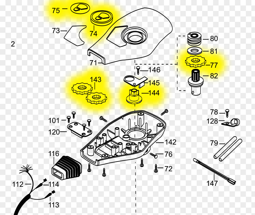Car Trolling Motor Wiring Diagram Electrical Wires & Cable PNG