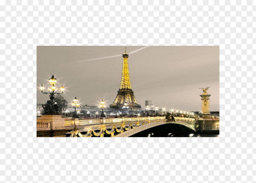 Eiffel Tower Landmark Golden Gate Bridge Landscape Czech Koruna PNG