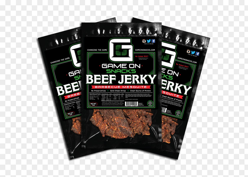 Jerky Meat Bacon Barbecue Teriyaki PNG