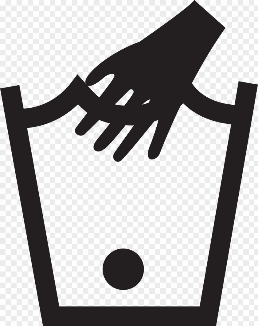 Symbol Laundry Hand Washing PNG