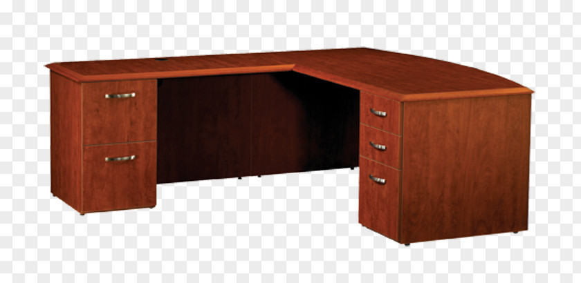 Wood Desk Office Depot Furniture File Cabinets PNG