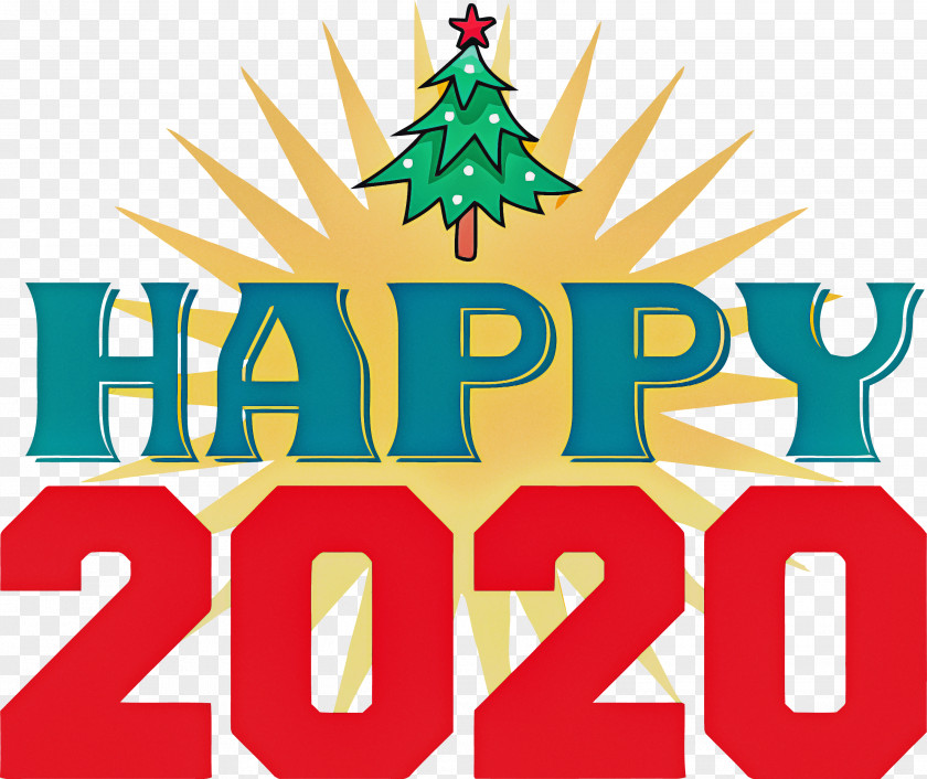 Happy New Year 2020 PNG