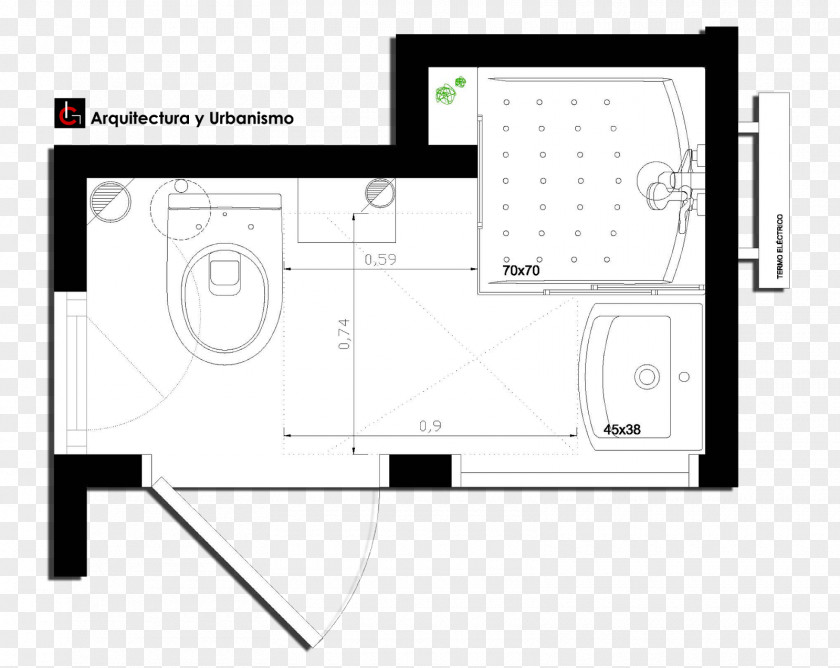 Shower Design Floor Plan Architecture Bathroom PNG