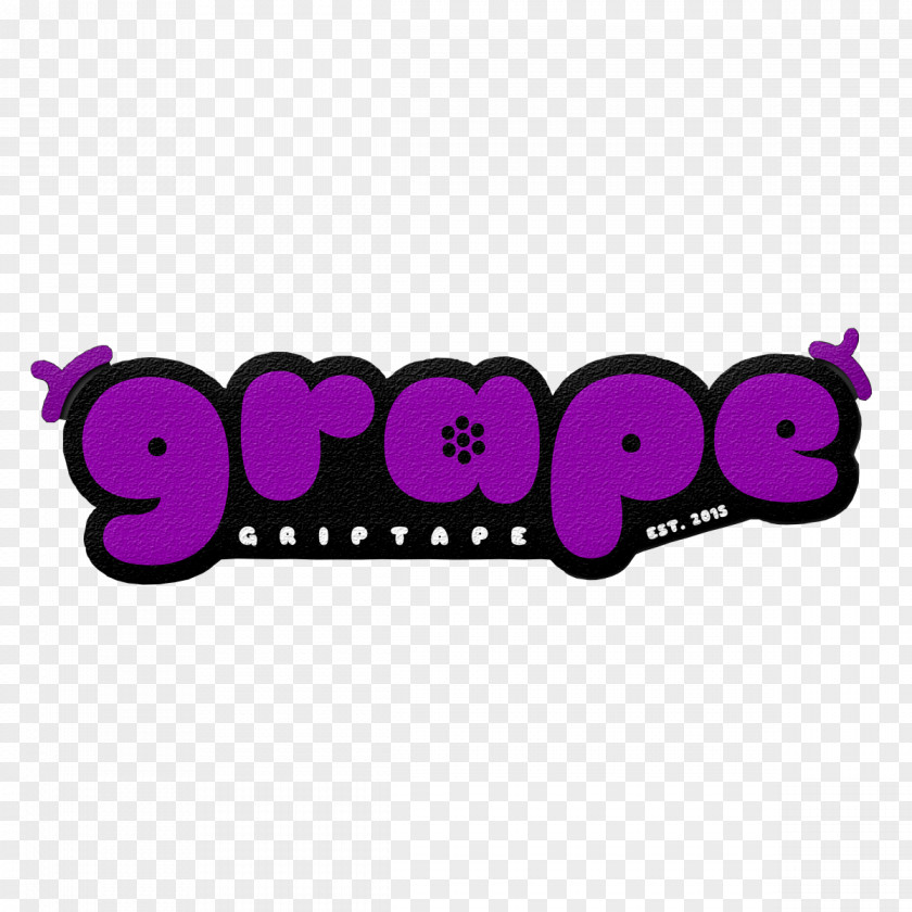 Tempting Grapes Logo Grip Tape Clip Art PNG
