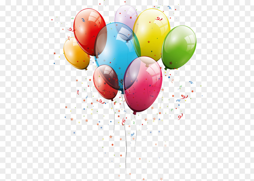 Birthday Cake Balloon Clip Art PNG