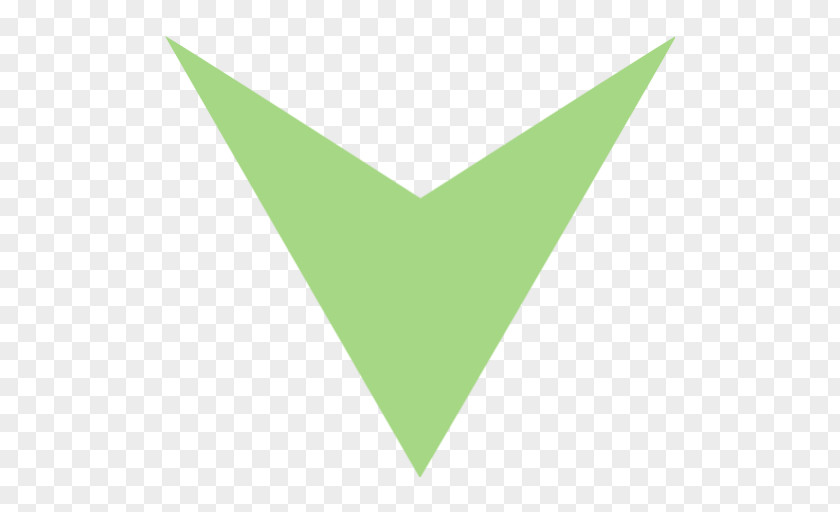 Line Triangle Green PNG