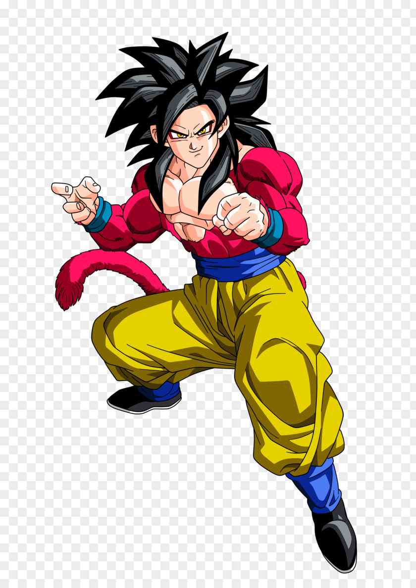 Super Saiyan 4 Goku Majin Buu Vegeta Gogeta Gohan PNG