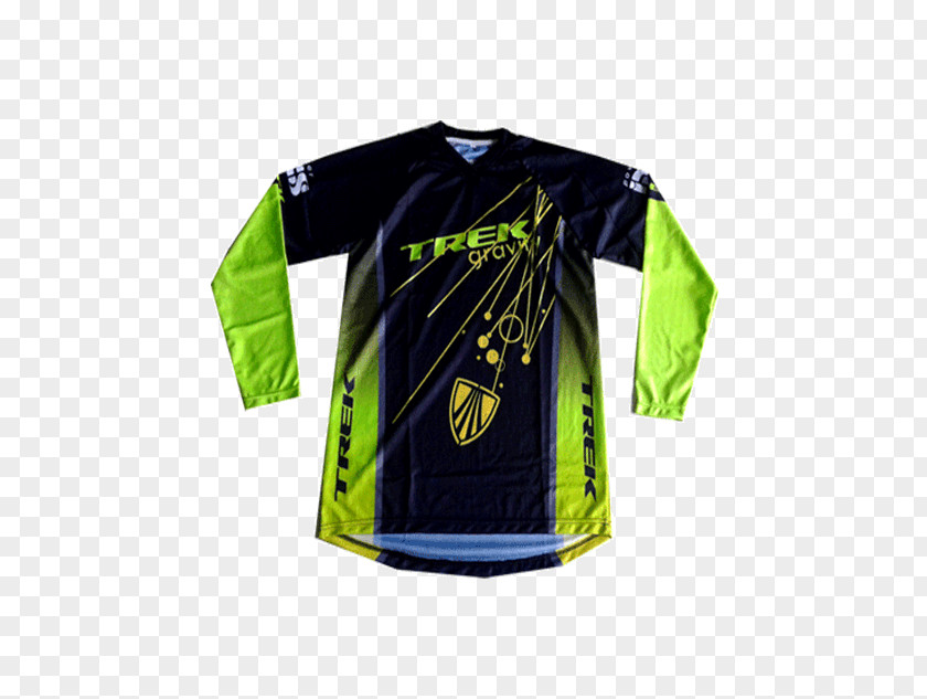 T-shirt Green Bicycle Mountain Bike Downhill Biking PNG