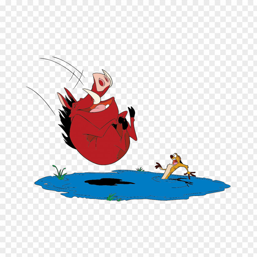 Air Boar Simba Zazu Timon And Pumbaa Clip Art PNG