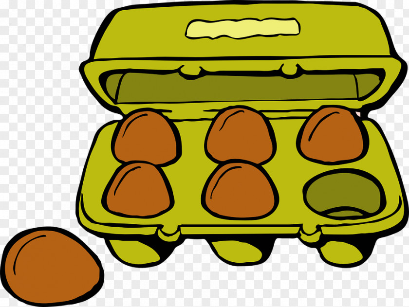 Chicken Egg Carton Clip Art PNG