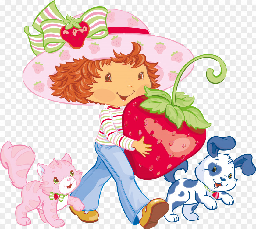 Strawberry Shortcake Character Pie PNG