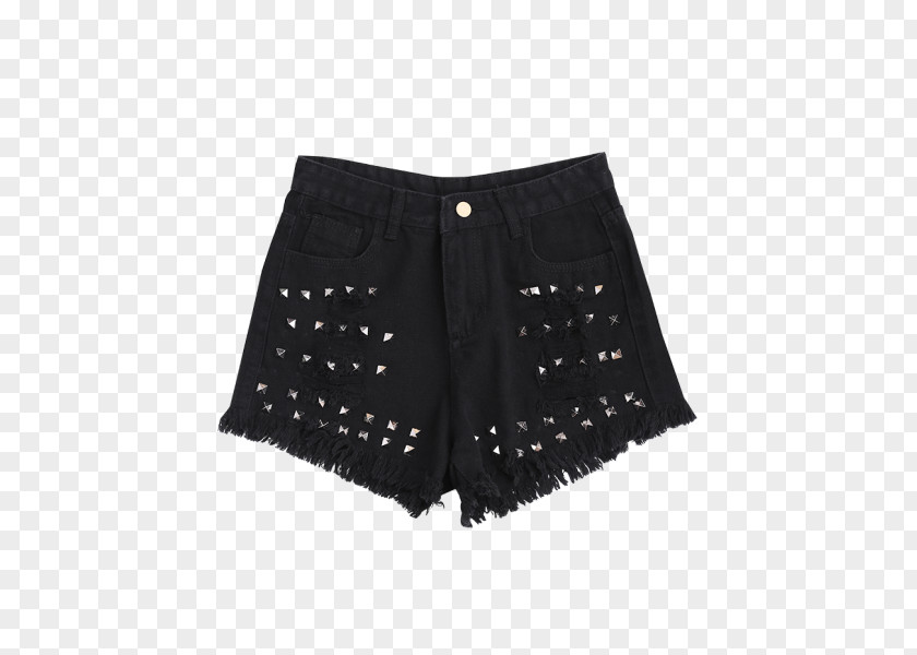 Torn Shorts Denim Fashion Button Rivet PNG