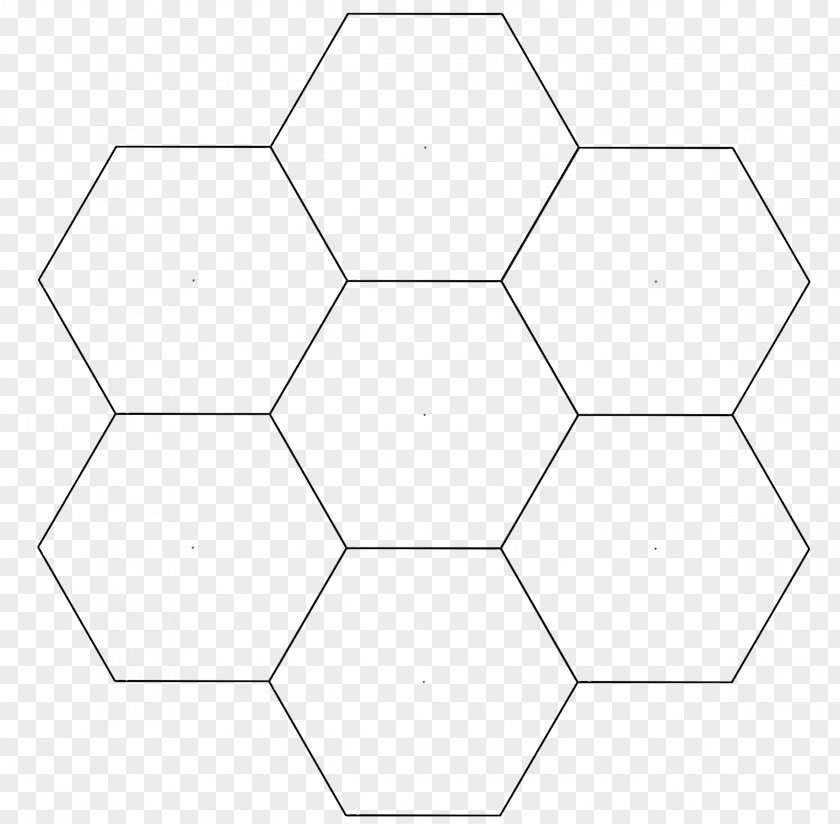 Hexagon Drawing Black And White Monochrome Circle Square PNG