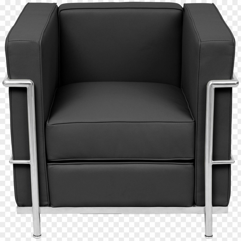 Le CorBusier Club Chair Chaise Longue Armchair Corbusier's Furniture Fauteuil PNG