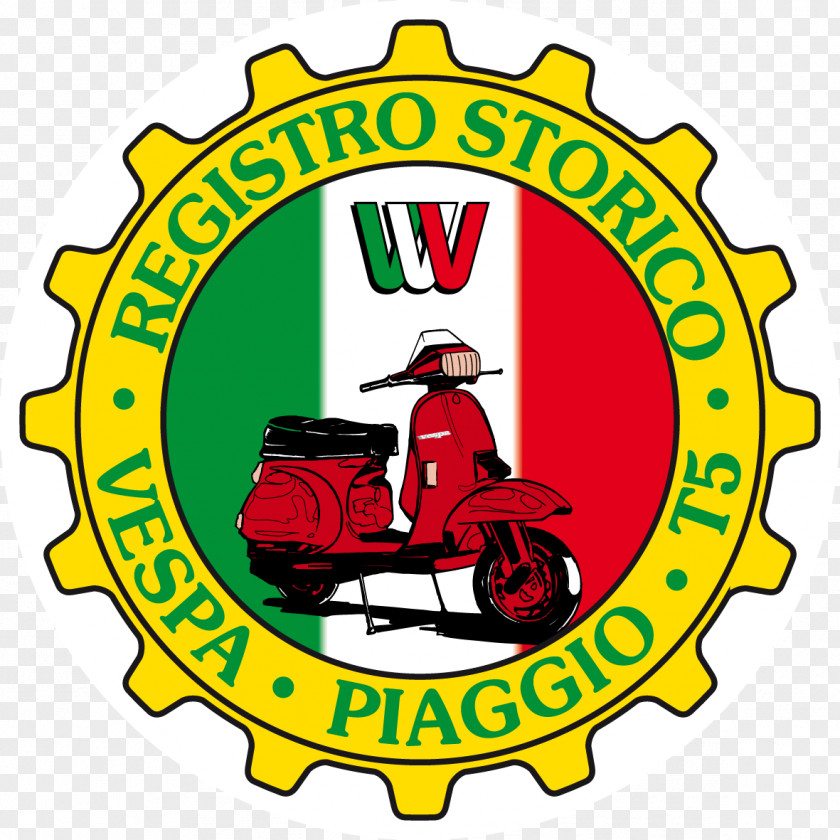 Vespa Club Piaggio Scooter T5 Motorcycle PNG