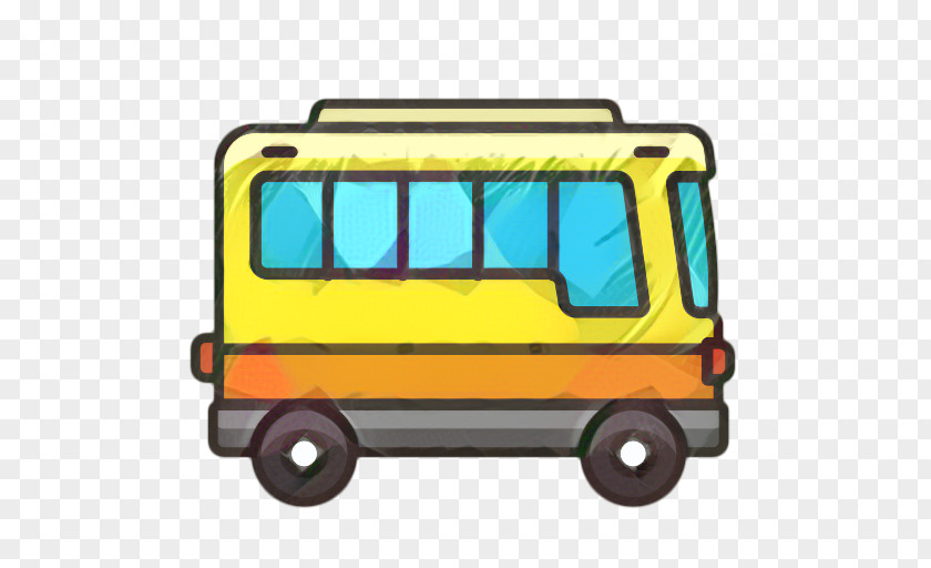 Commercial Vehicle Yellow School Bus Drawing PNG