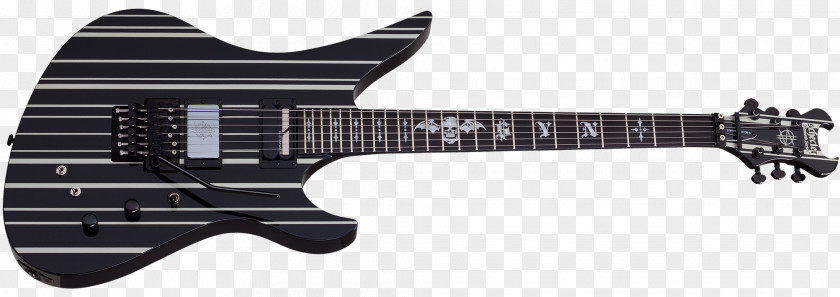 Electric Guitar Schecter Research Synyster Standard Avenged Sevenfold PNG