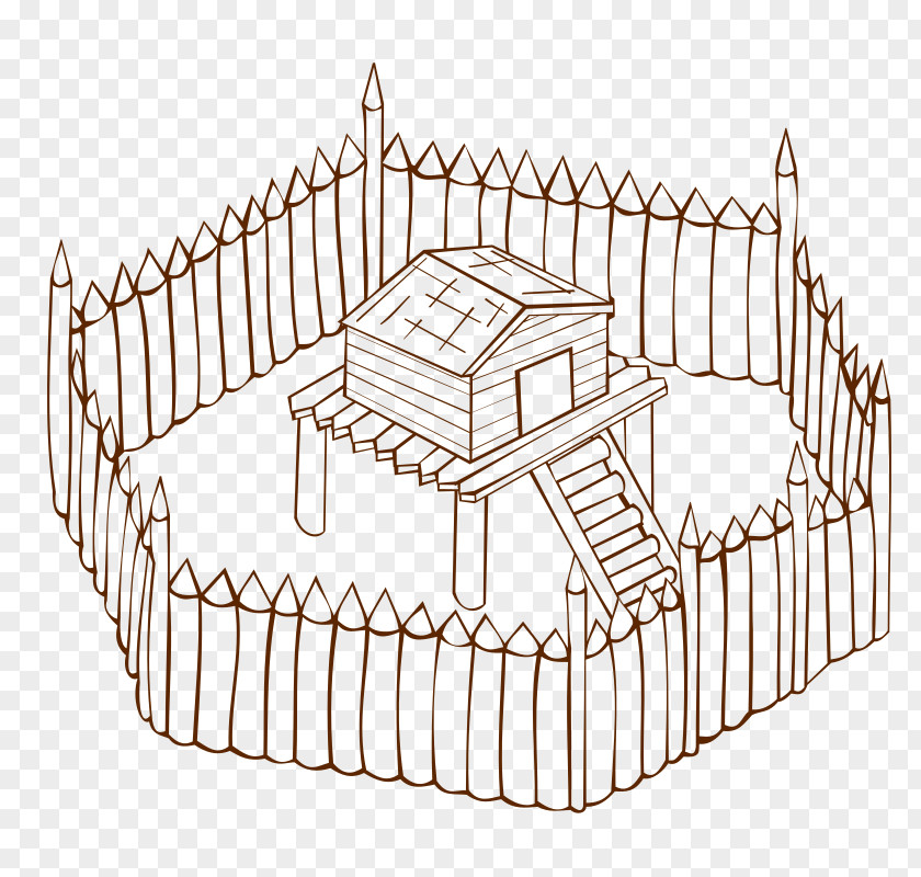 Fort The Red Fortification Clip Art PNG