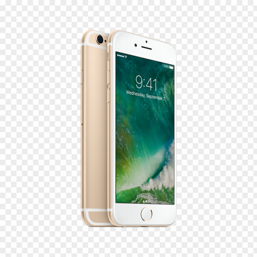 Iphone IPhone Apple Telephone Gold PNG