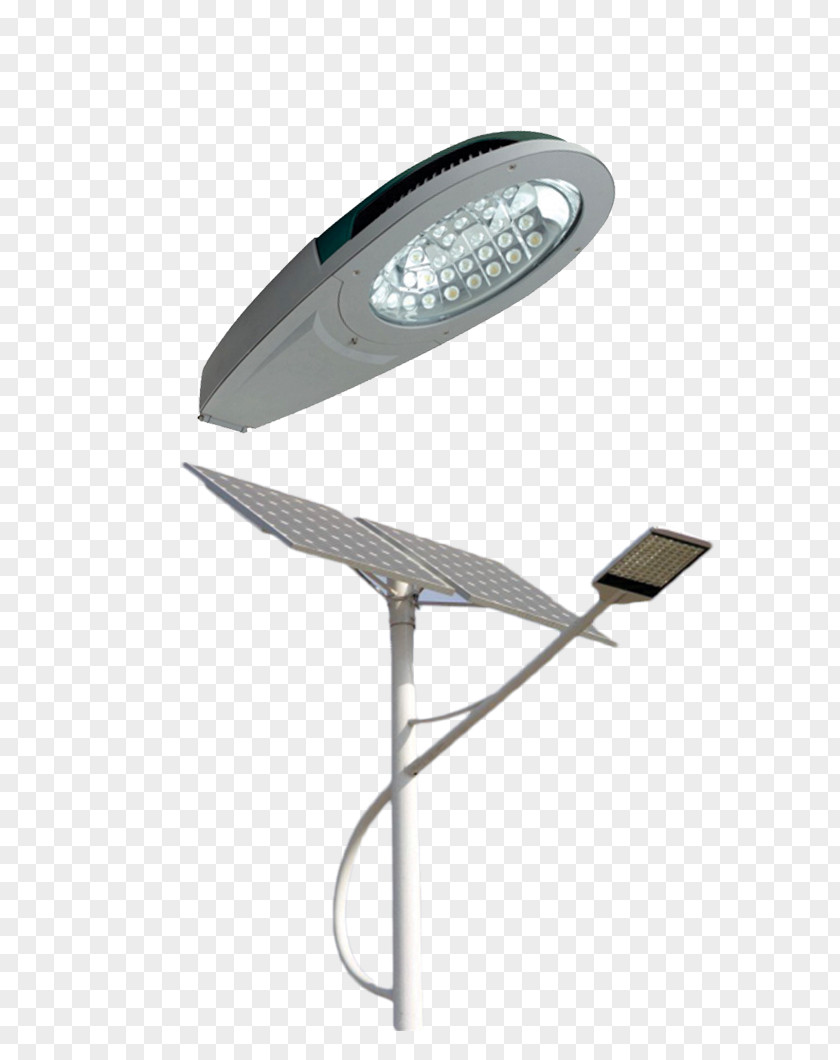 Light Fixture Light-emitting Diode LED Street Lamp PNG