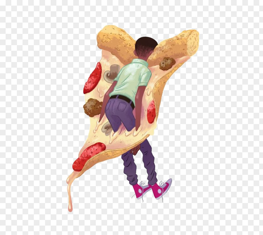 Pizza Boy Drawing Artist Illustration PNG