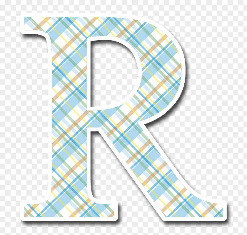 Plaid Letter Initial Scrapbooking Alphabet J PNG